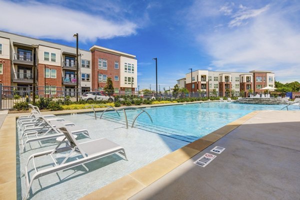 pool at Encore Rise Apartments