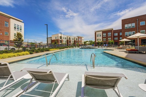 pool at Encore Rise Apartments