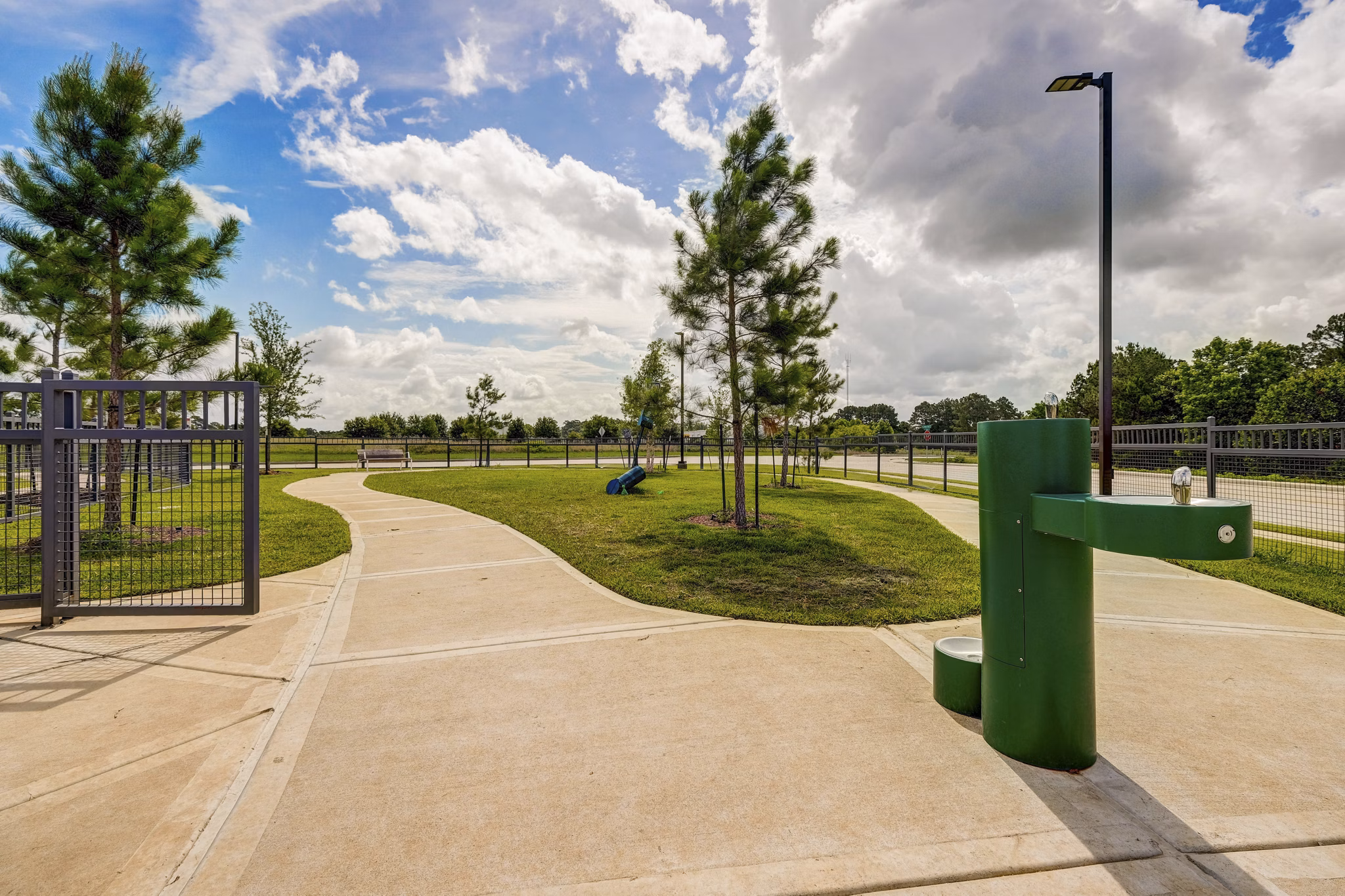 dog park at Encore Rise Apartments