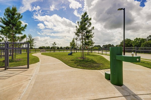 dog park at Encore Rise Apartments