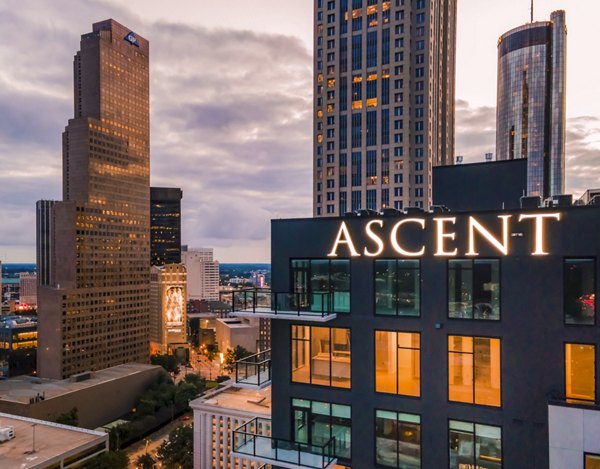 Ascent Peachtree: Elegant building in downtown Atlanta apartments