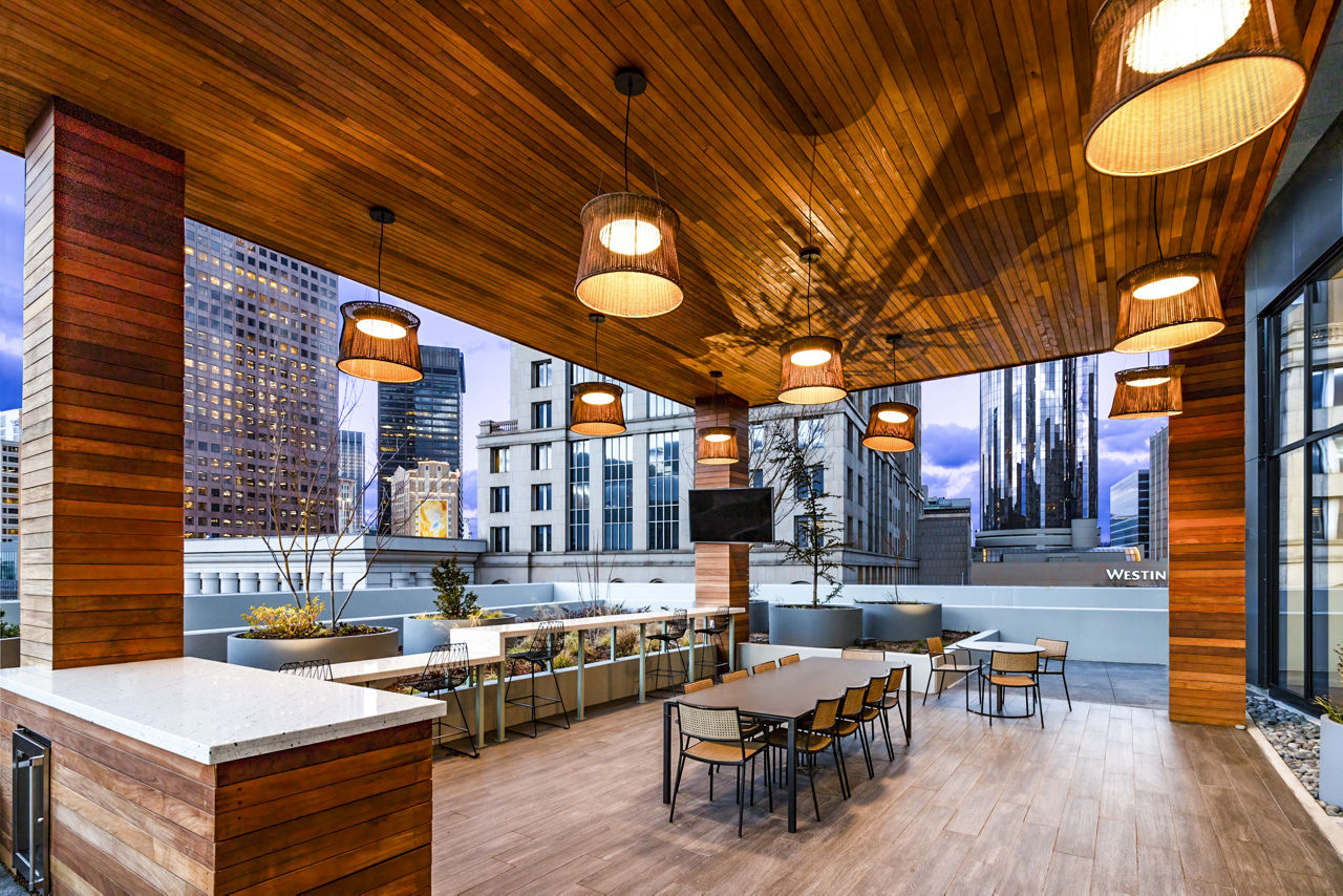 Roof deck at Ascent Peachtree (6 of 6)
