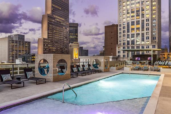 pool at Ascent Peachtree Apartments