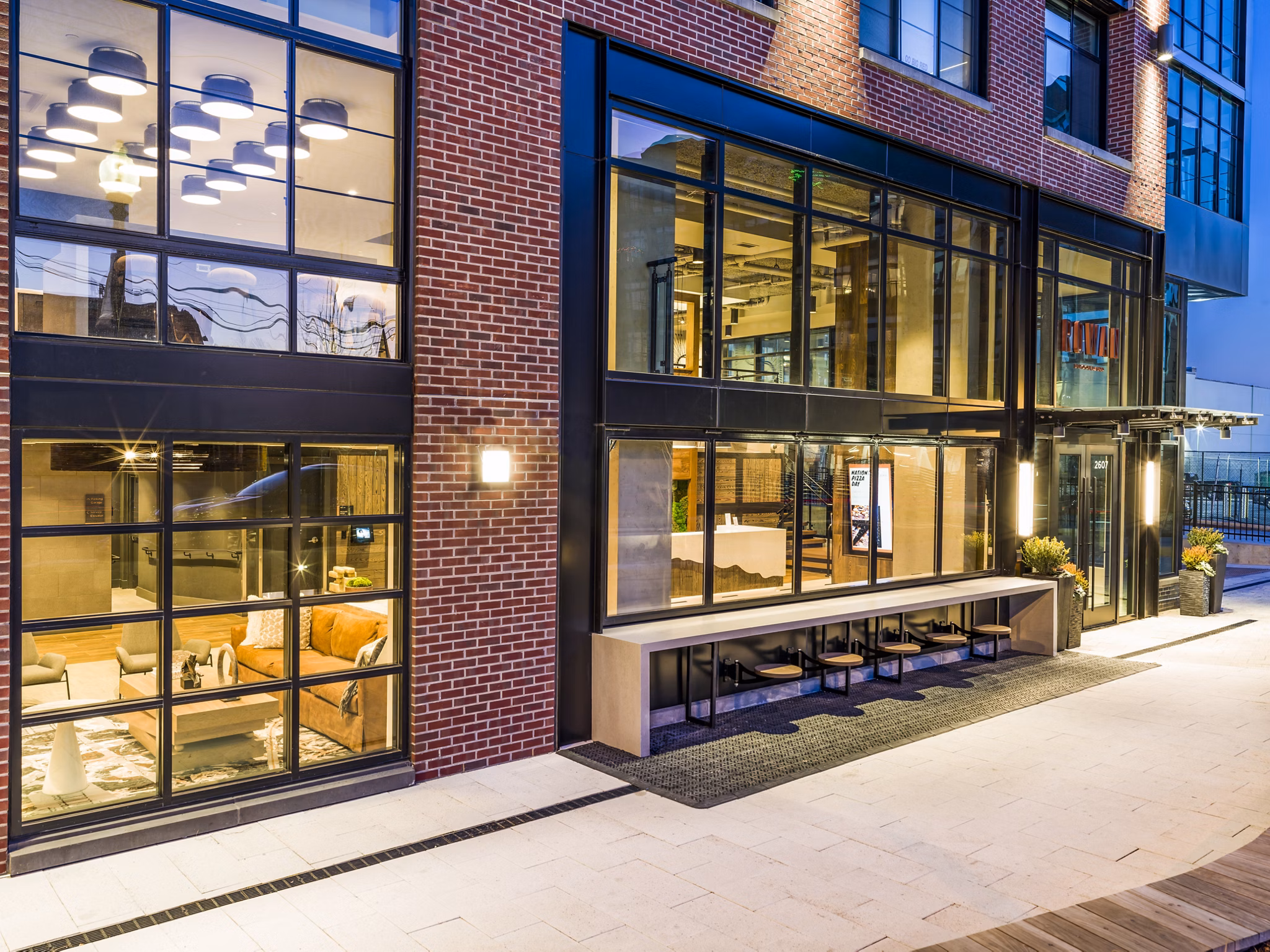 Rowan Apartments: Contemporary building in vibrant urban setting