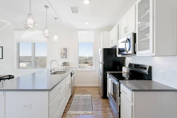 kitchen at River's Edge Apartments