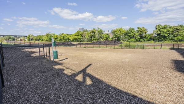 dog park at River's Edge Apartments