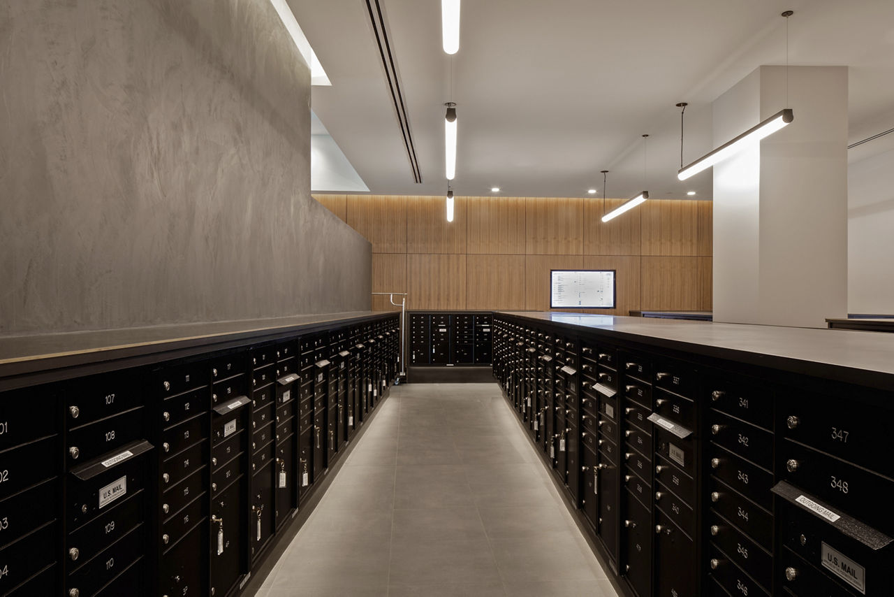Mailroom at Vox Residences