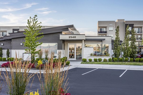 Modern clubhouse with luxury seating and entertainment at The Lofts at Ten Mile Apartments