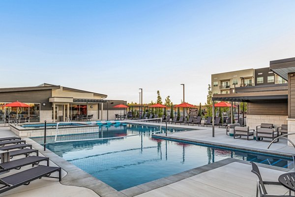 pool at The Lofts at Ten Mile Apartments