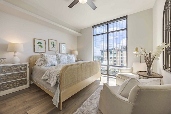 bedroom at The Bowen Apartments 