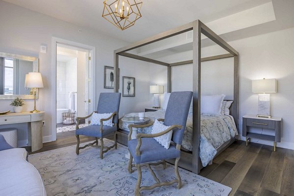 bedroom at The Bowen Apartments 