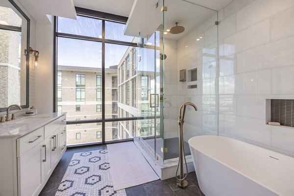 bathroom at The Bowen Apartments 