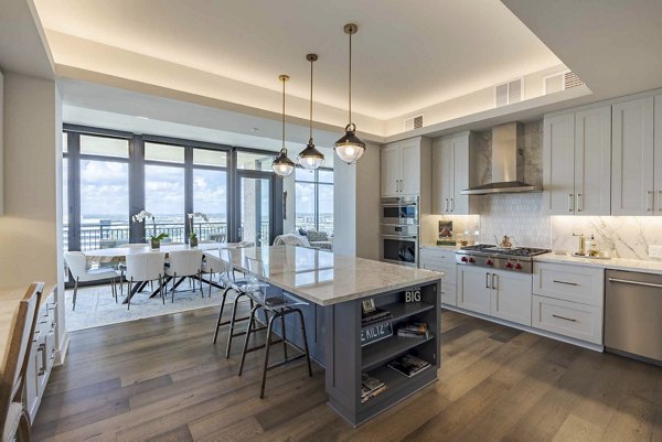 kitchen at The Bowen Apartments 