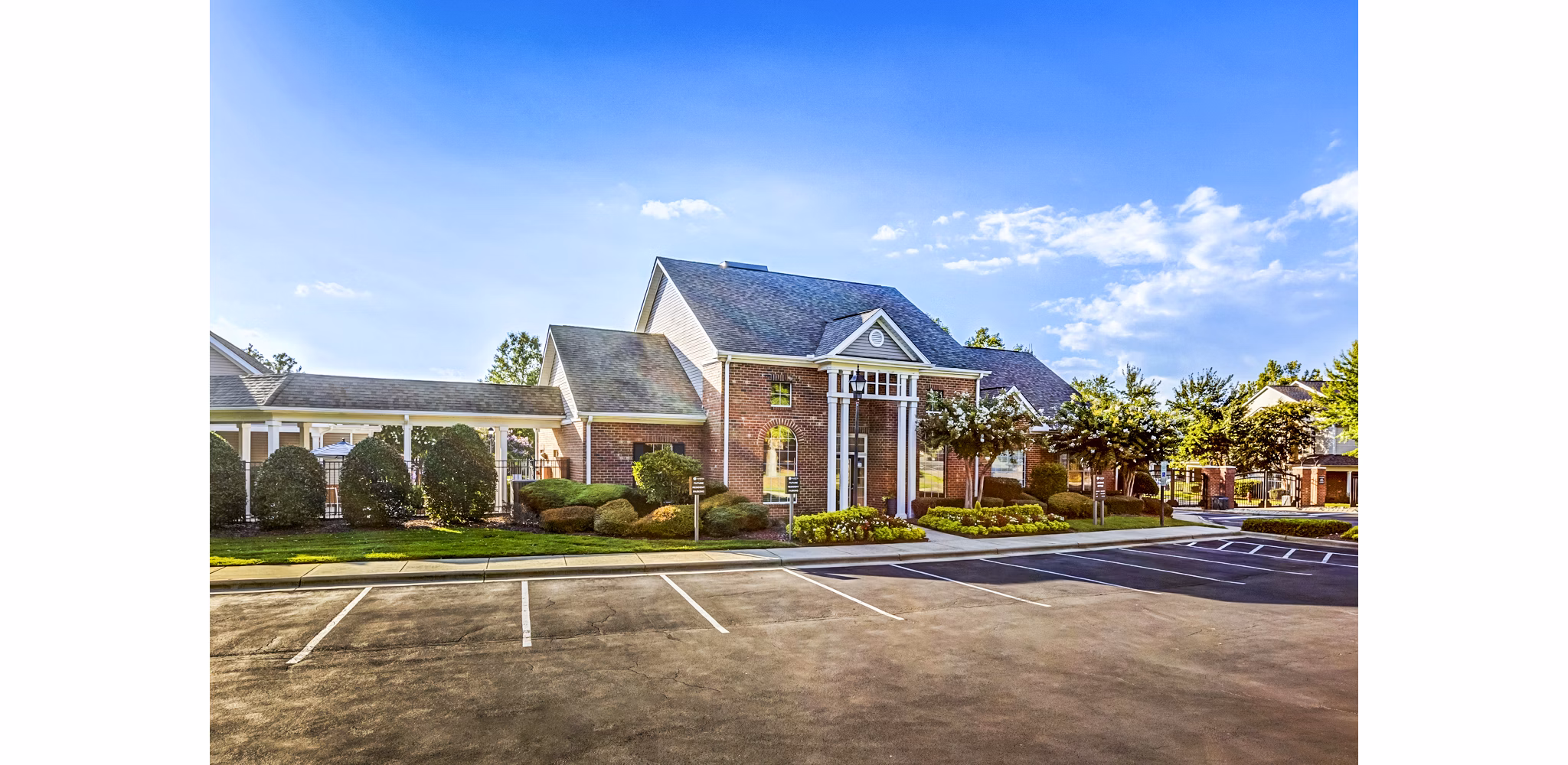 Clubhouse featuring modern design elements at Avana on Broad Apartments