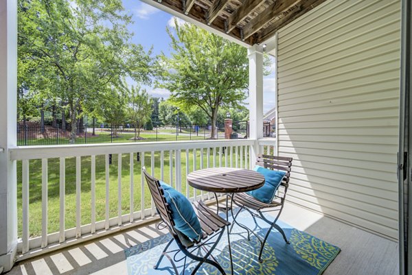 patio at Avana on Broad Apartments