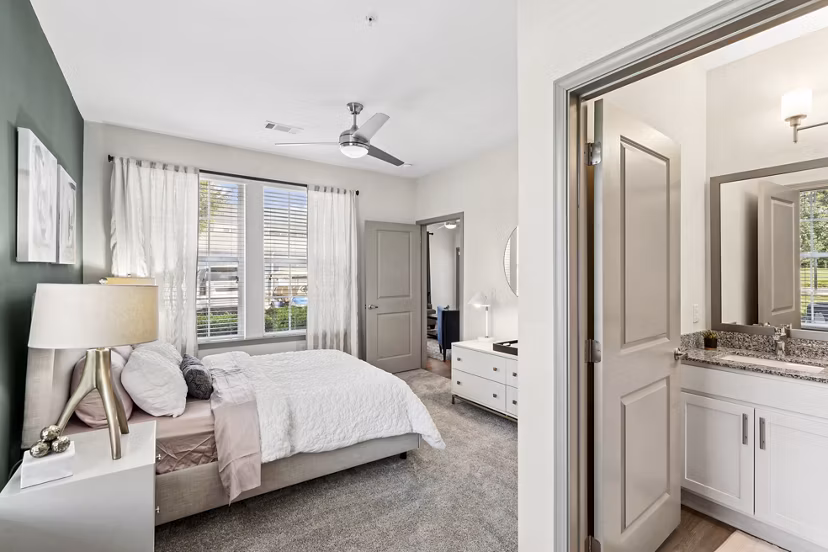 bedroom at Parkstone at Knightdale Apartments 
