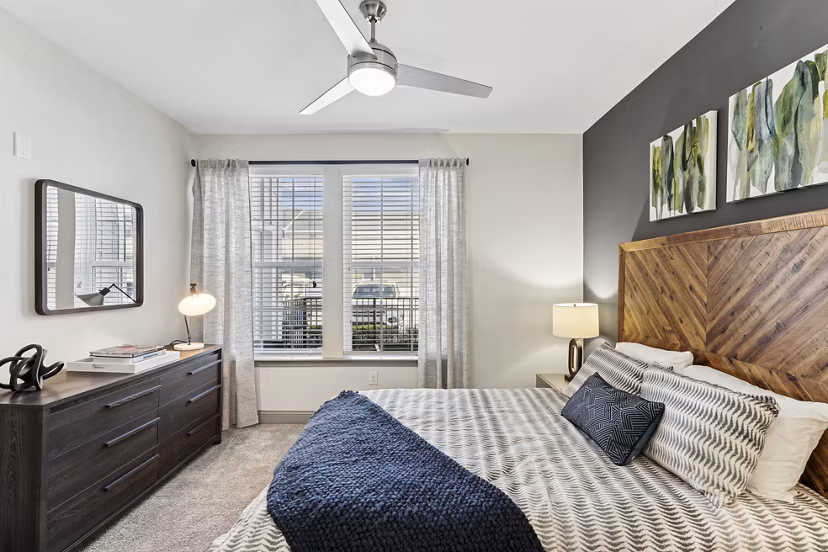 bedroom at Parkstone at Knightdale Apartments 