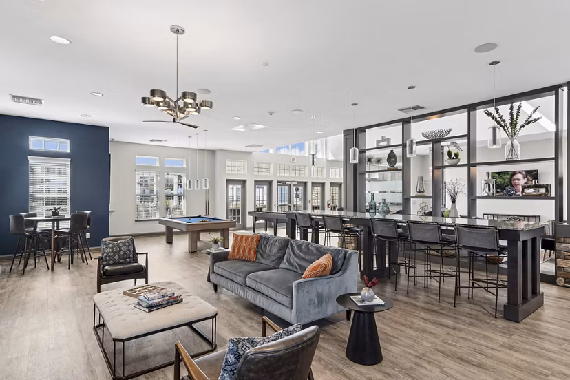 clubhouse at Parkstone at Knightdale Apartments 