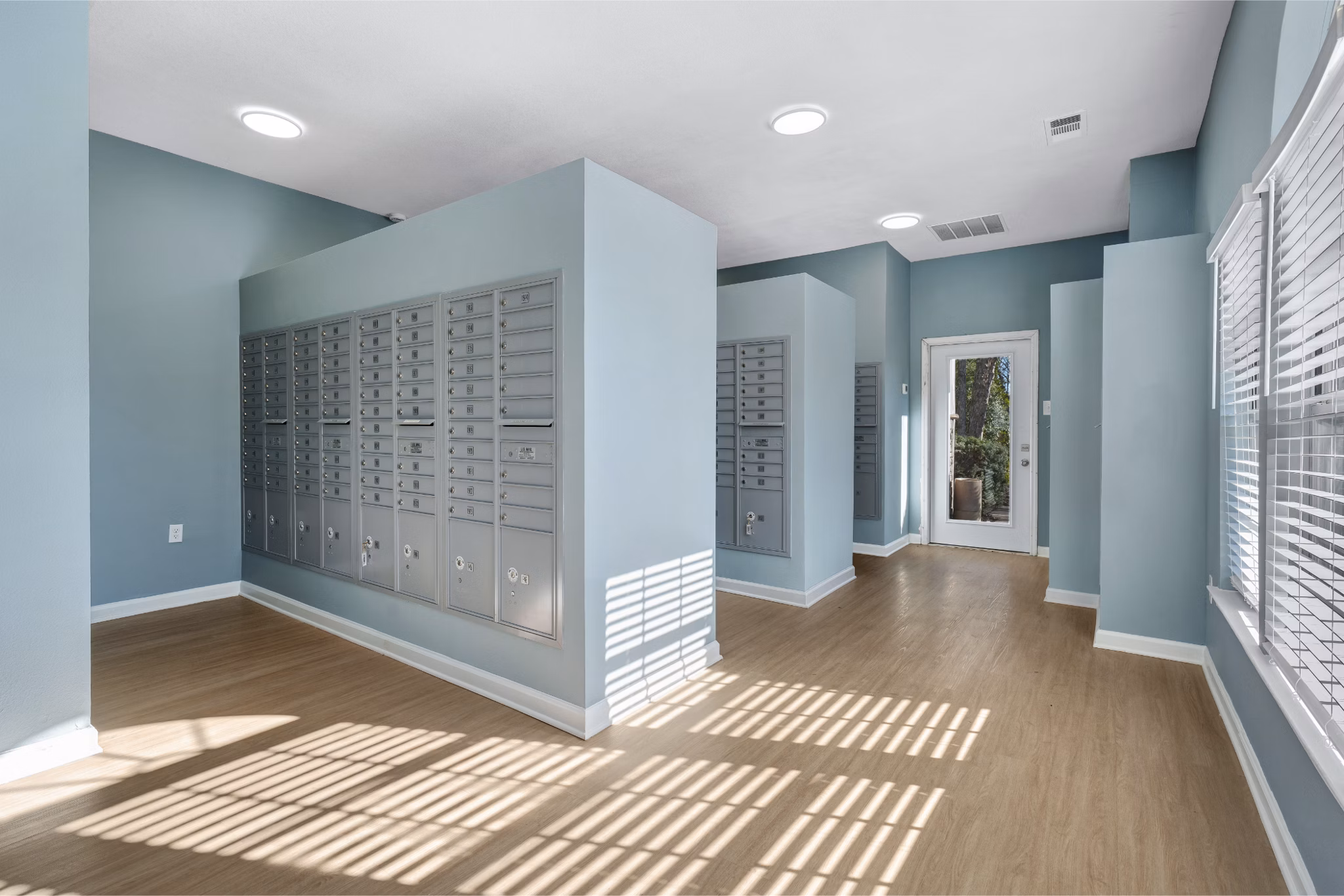 mail room at Avana Overlook Apartments