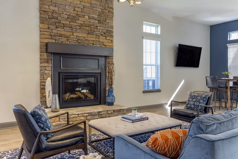 clubhouse at Parkstone at Knightdale Apartments 
