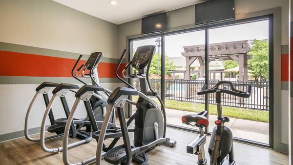 fitness center at Avana Overlook Apartments