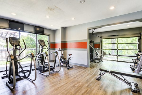 fitness center at Avana Overlook Apartments