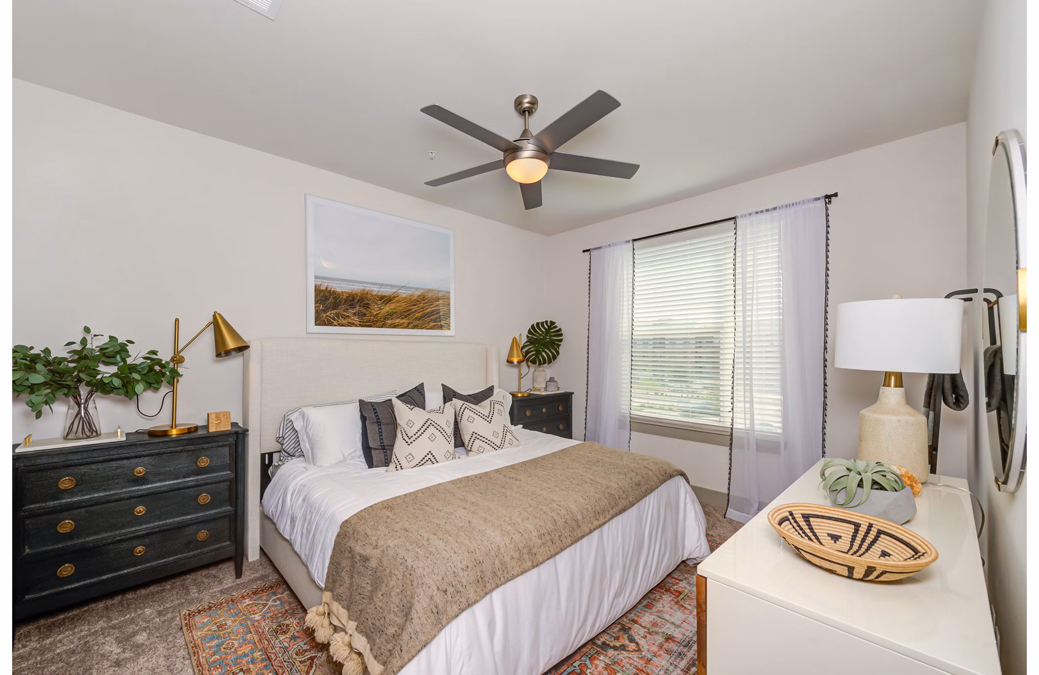 bedroom at The Reflection at Montgomery Ridge Apartments