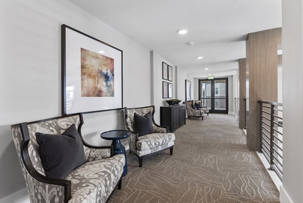 Clubhouse at The Reflection at Montgomery Ridge featuring luxurious furnishings and state-of-the-art facilities for residents in Allen, Texas