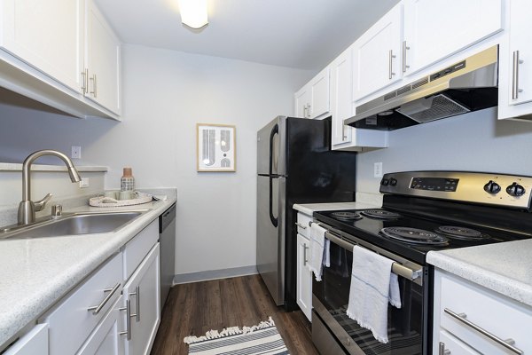 kitchen at Mira Vista Hills Apartments