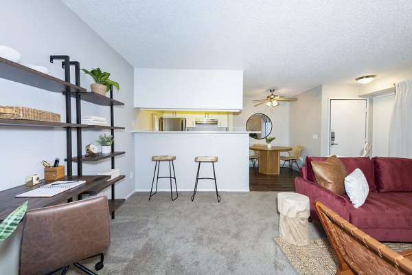 living room at Mira Vista Hills Apartments