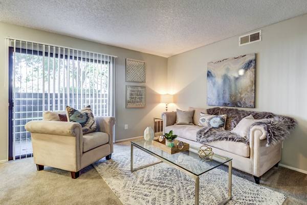 living room at Mira Vista Hills Apartments