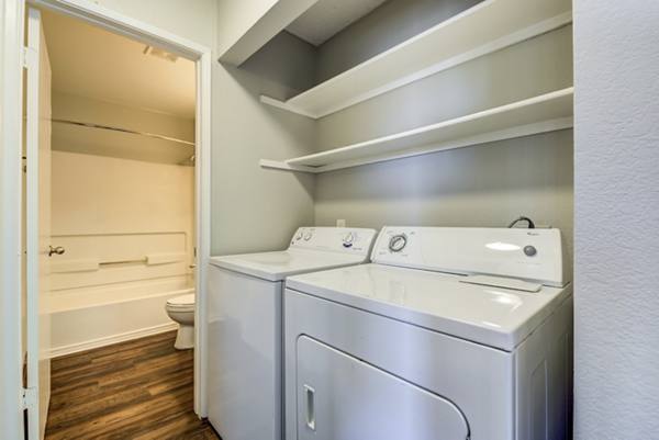 laundry room at Mira Vista Hills Apartments