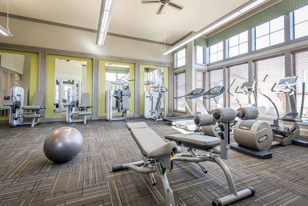 fitness center at Creekside Townhomes
