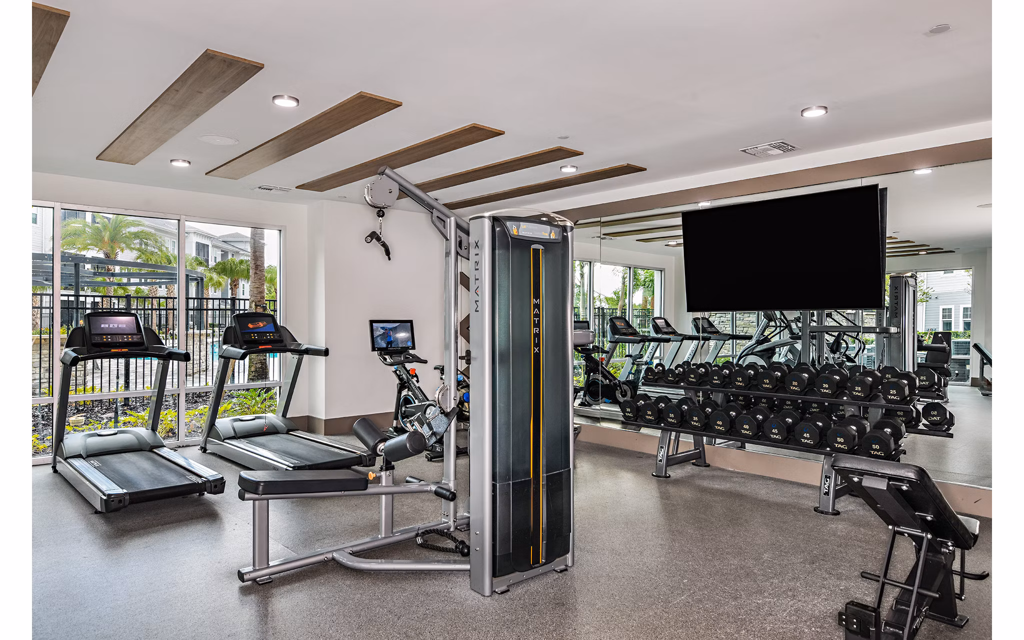 Encore Metro at Millenia: State-of-the-art fitness center with modern equipment
