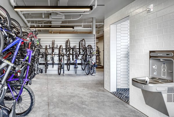 bike storage at Waterford Bay Apartments