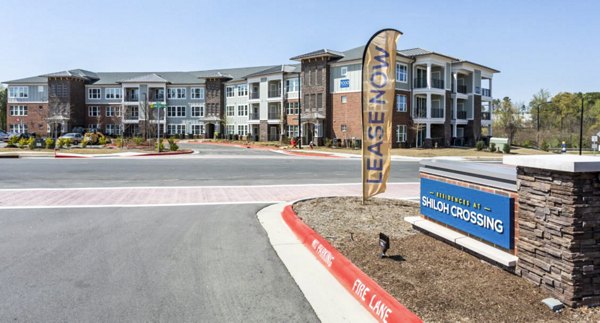 signage/building/exterior at Residences at Shiloh Crossing Apartments