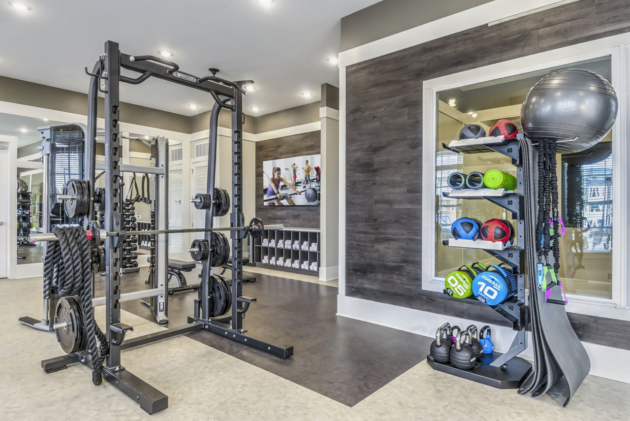 Gym at Residences At Shiloh Crossing Apartment Homes (3 of 4)