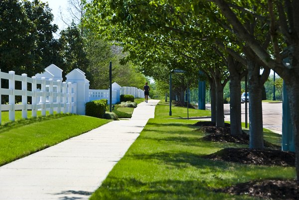 Neighborhood view of Carrington at Schilling Farms Apartments Ideal community living with beautiful surroundings