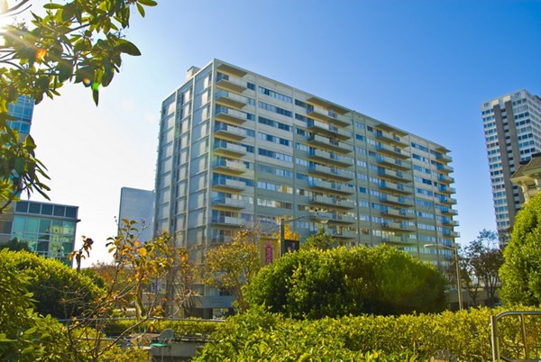 exterior at Cathedral Hill Plaza Apartments