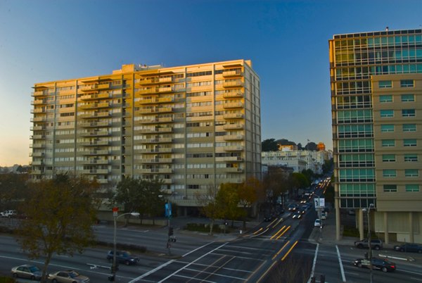 exterior at Cathedral Hill Plaza Apartments