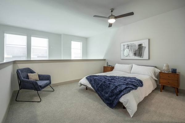 bedroom at Alexan Flower Mound Apartments