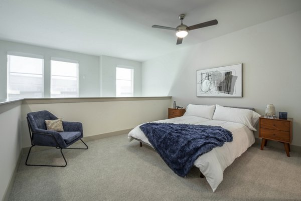 bedroom at Alexan Flower Mound Apartments