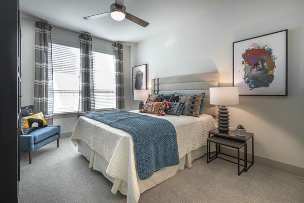 bedroom at Alexan Flower Mound Apartments