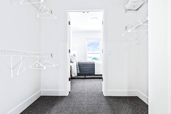 bedroom closet at Millennium Edina Apartments
