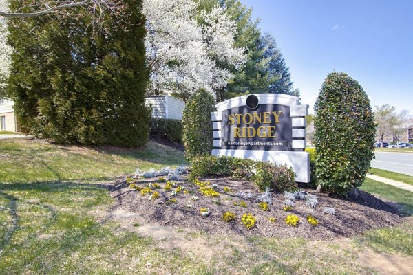 Avana Stoney Ridge: Modern signage at luxury apartments in Richmond