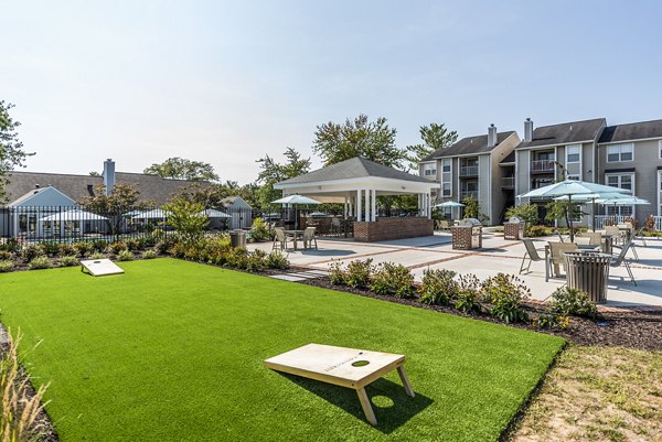 recreational area at Ravens Crest Apartments