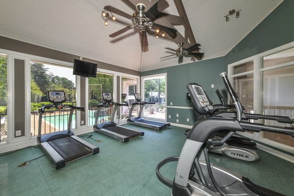 fitness center at Avana Chase Apartments