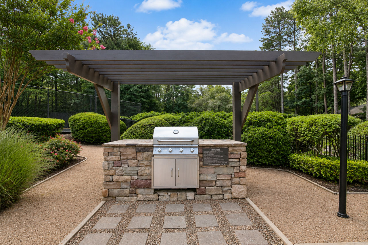 Grill area at Avana Chase (1 of 2)