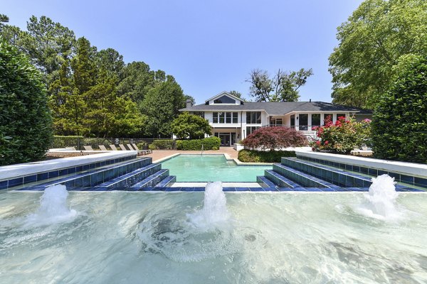Resort-style swimming pool at Avana Chase Apartments offering luxury amenities and leisure spaces for residents