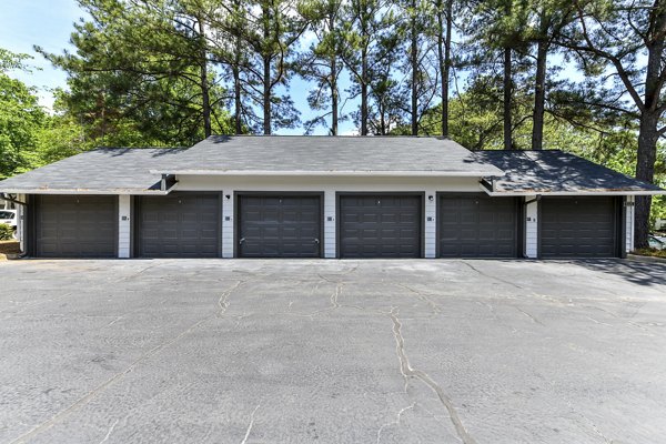 Secure parking garage at Avana Court Apartments with easy access for residents